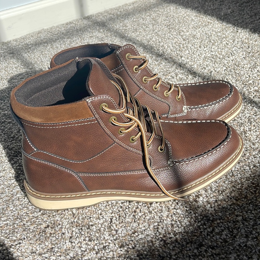 Good fellow mens boots - brown size 11.5 new from target